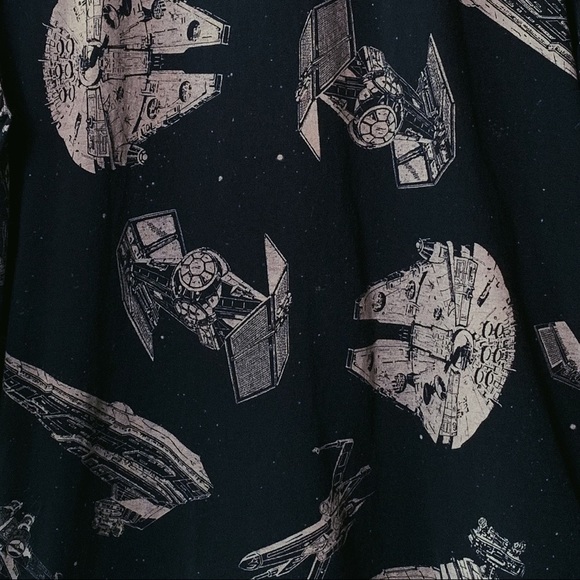 Star Wars Tie Fighter Printed Graphic Tee - Picture 3 of 5